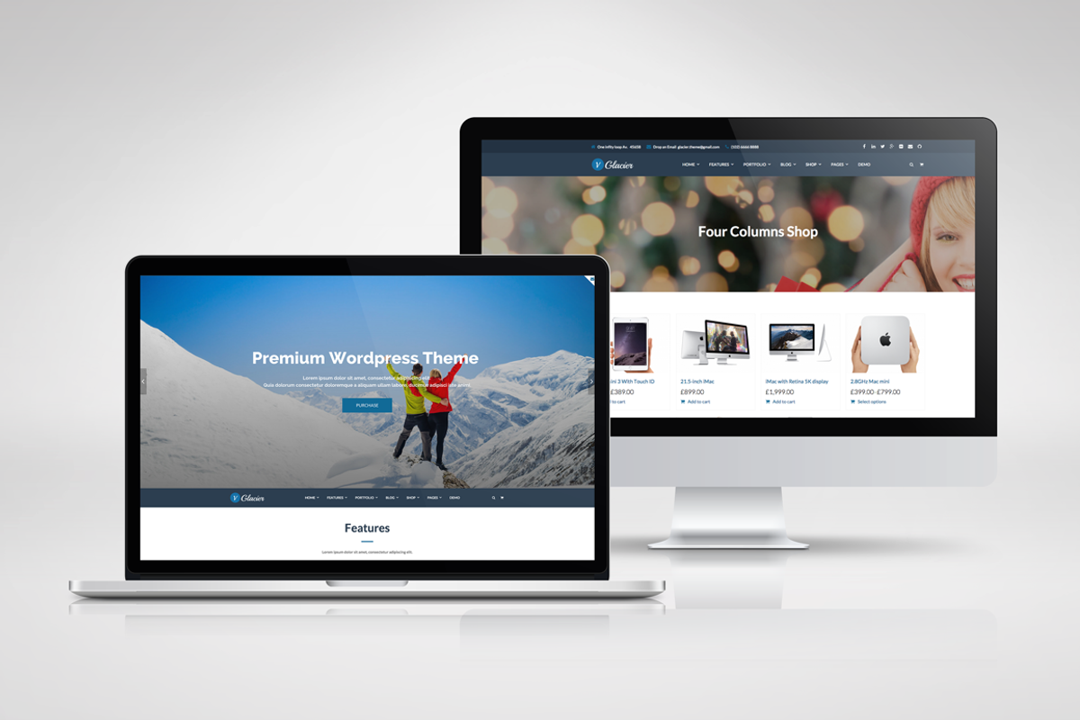 Responsive Multi-Purpose WP Theme, a WordPress Template by CIAOThemes (Photo 2 of 2)