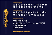 Megamind Display Font, a Sans Serif Font by twinstd (Thumbnail 8 of 10)