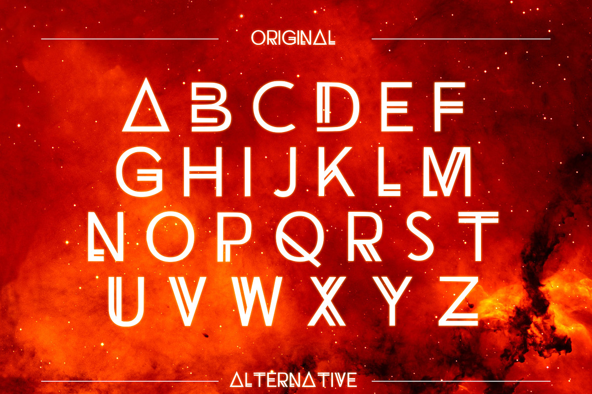 Myrkheim - A Norse Inspired Typeface preview 2