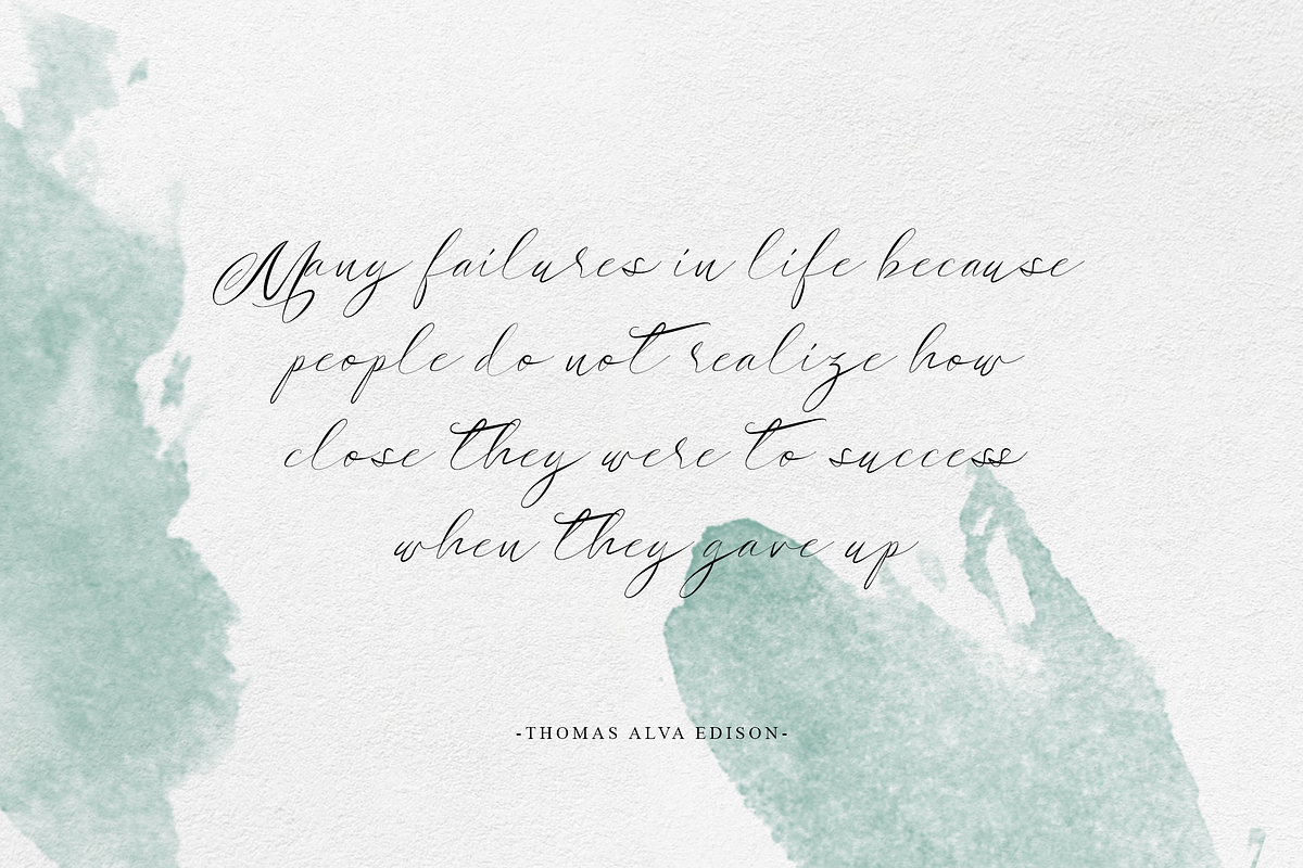 Rekanzha - Handwritten style, a Script Font by Brightone (Photo 6 of 8)