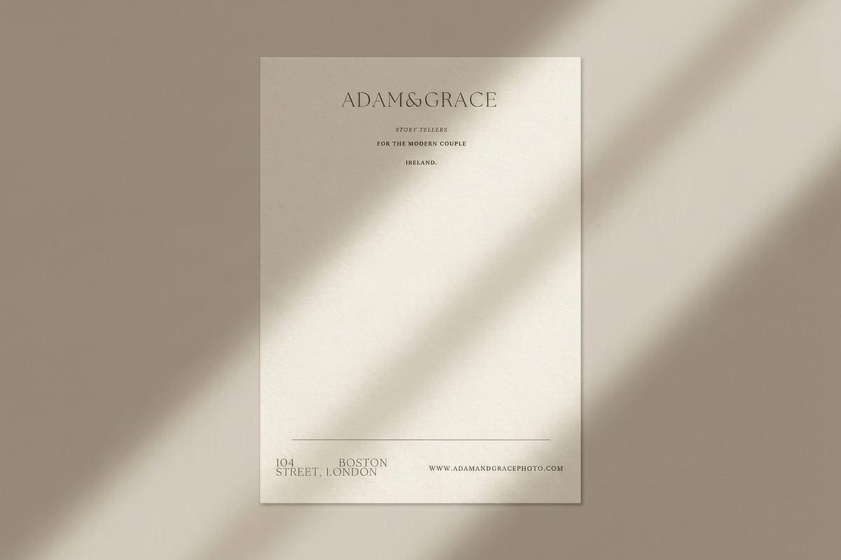 Modern Canva Letterhead Template, a Branding & Logo Template by Adam and Grace (Photo 3 of 12)