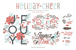 Holiday Cheer (Clipart)