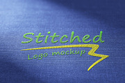 3 x Stiched Logo Mockups, a Product Mockup by GrafxFun (Thumbnail 3 of 3)