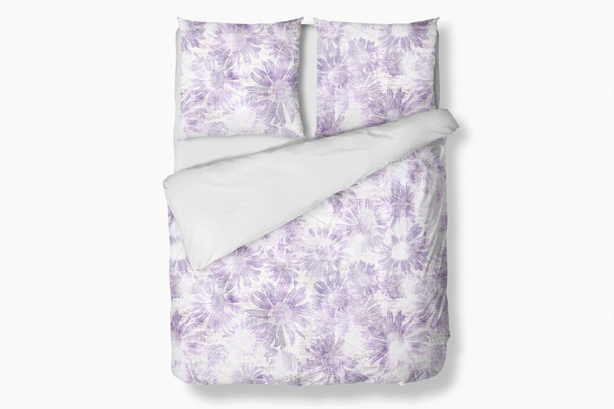 Denim & Daisy - Seamless Patterns, a Pattern Graphic by texvogue (Photo 12 of 20)