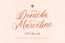 Denieda Marceline Bold Calligraphy