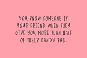 Candy Wrapper - A Handlettered Font, a Sans Serif Font by Beck McCormick (Thumbnail 3 of 10)