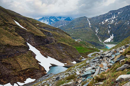 Summer Alps mountain (view from Grossglockner High Alpine Road), a Nature Photo by YuriyB