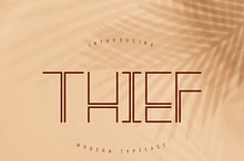 Thief Modern Typeface