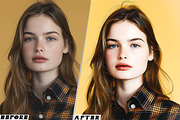 Cleatn Cartoon Retouch Photoshop, an Action Add-On by one-touch (Thumbnail 4 of 9)