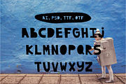 Strange Party | Font, a Handwritten Font by Daria Miazhevich (Thumbnail 2 of 7)