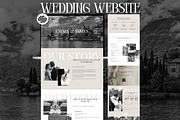 Squarespace RSVP Wedding Template, a Squarespace Template by Sofia Designs (Thumbnail 1 of 7)