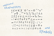 Snowyn Snowman Marker Handwritten, a Handwritten Font by Perplexitics (Thumbnail 10 of 10)