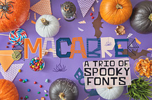 Macabre - A Spooky Font Trio