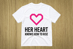 Breast cancer warrior t-shirt design