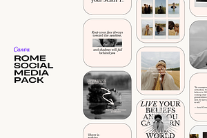 Rome Social Media Pack
