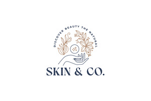 woman hands with flower logo, a Branding & Logo Template by Blazybone