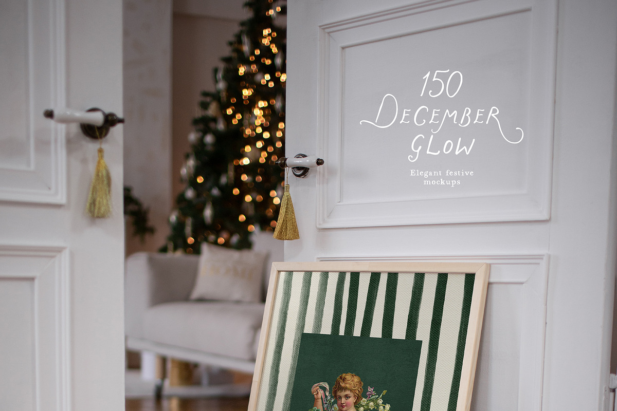 December Glow 150 Christmas Mockups, a Household Mockup by The Bambi Collective (Photo 8 of 17)