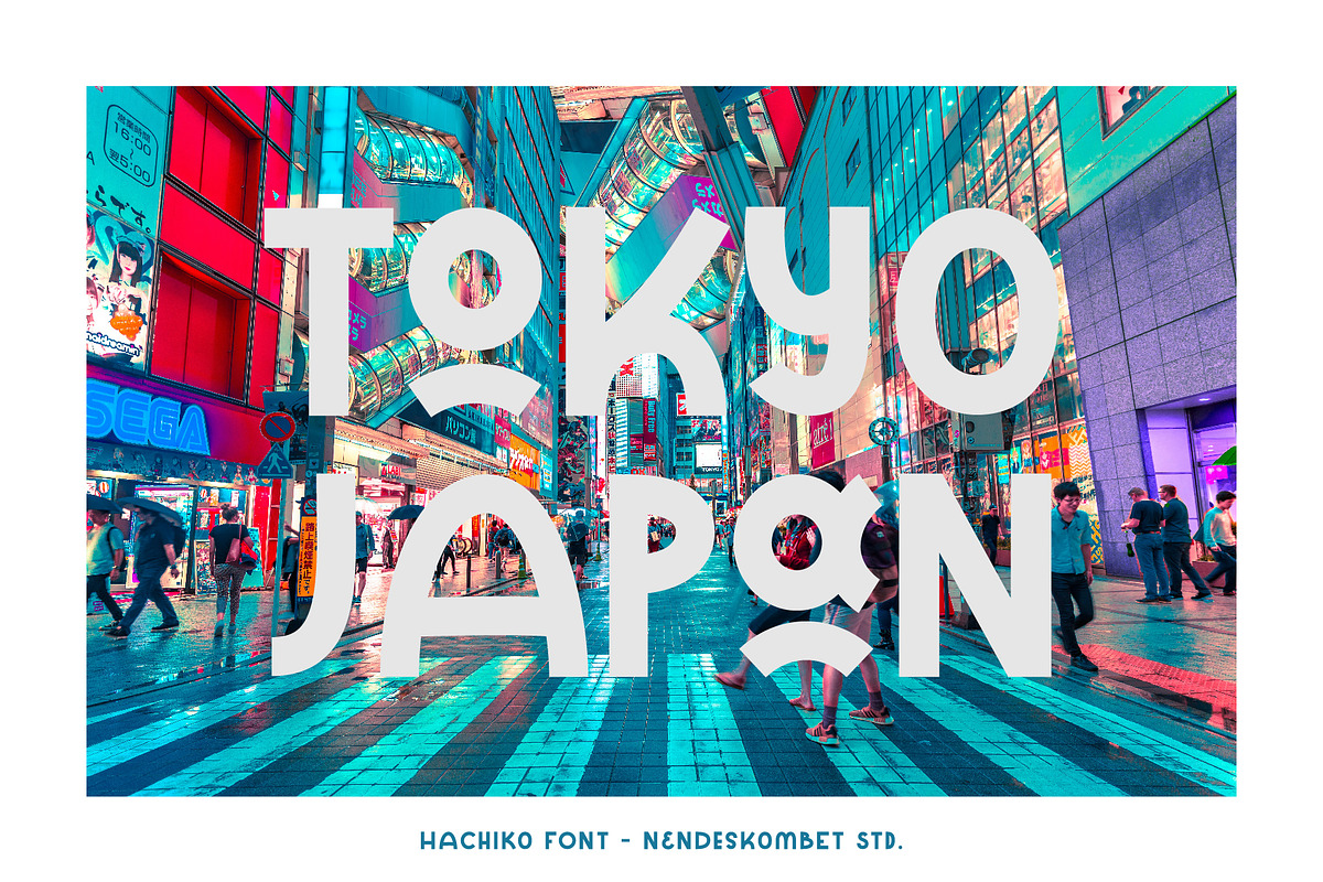 Hachiko - Full of Fun Font, a Sans Serif Font by NendesKombet Studio (Photo 2 of 11)