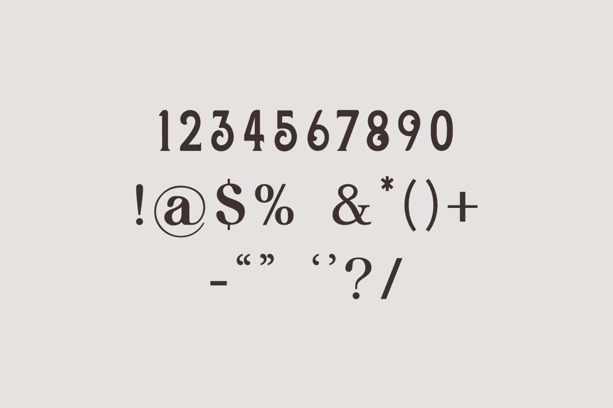 Gastronomy Modern Vintage Serif Font, a Serif Font by UICreative (Photo 8 of 14)