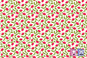 Charming Pink Tulip Pattern, a Pattern Graphic by MISS CHATZ (Thumbnail 1 of 3)