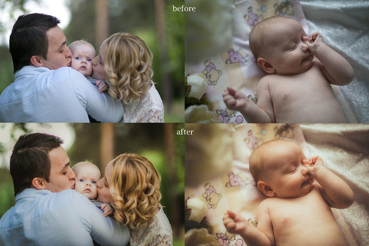 Lightroom presets for family photos, an Action Add-On by Graphics, Presets, Photos (Photo 11 of 17)