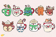 Christmas Drinks PNG Clipart Bundle, a Food Illustration by LemonDesign (Thumbnail 2 of 3)