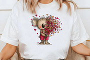 Whimsical spring koala Clipart, an Illustration by Designworld (Thumbnail 5 of 7)