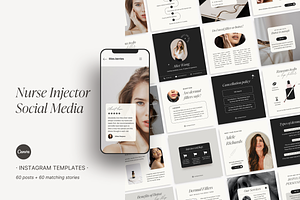 Nurse Injector Instagram templates