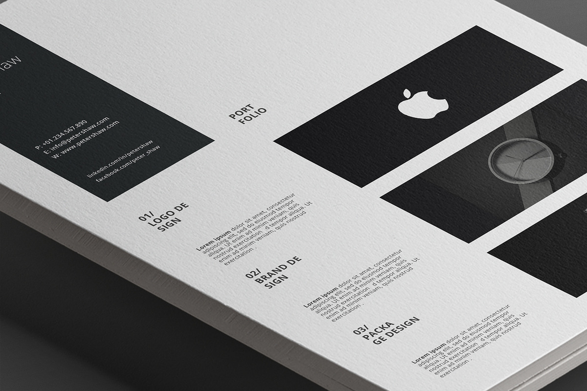 Peter Resume Template, a Resume Template by Nina Shaw (Photo 9 of 11)