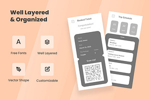 Travel Service Wireframe Apps