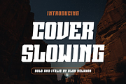 Cover Slowing, a Serif Font by alon kelakon (Thumbnail 1 of 6)