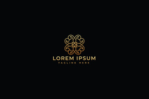 Luxury logo template