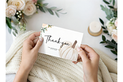 Hands Holding Wedding Card Mockup, a Product Mockup by MockupWizard (Thumbnail 2 of 3)