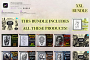 XXL Procreate Tattoo flash bundle, a Brush Add-On by ProcreateInk (Thumbnail 2 of 7)