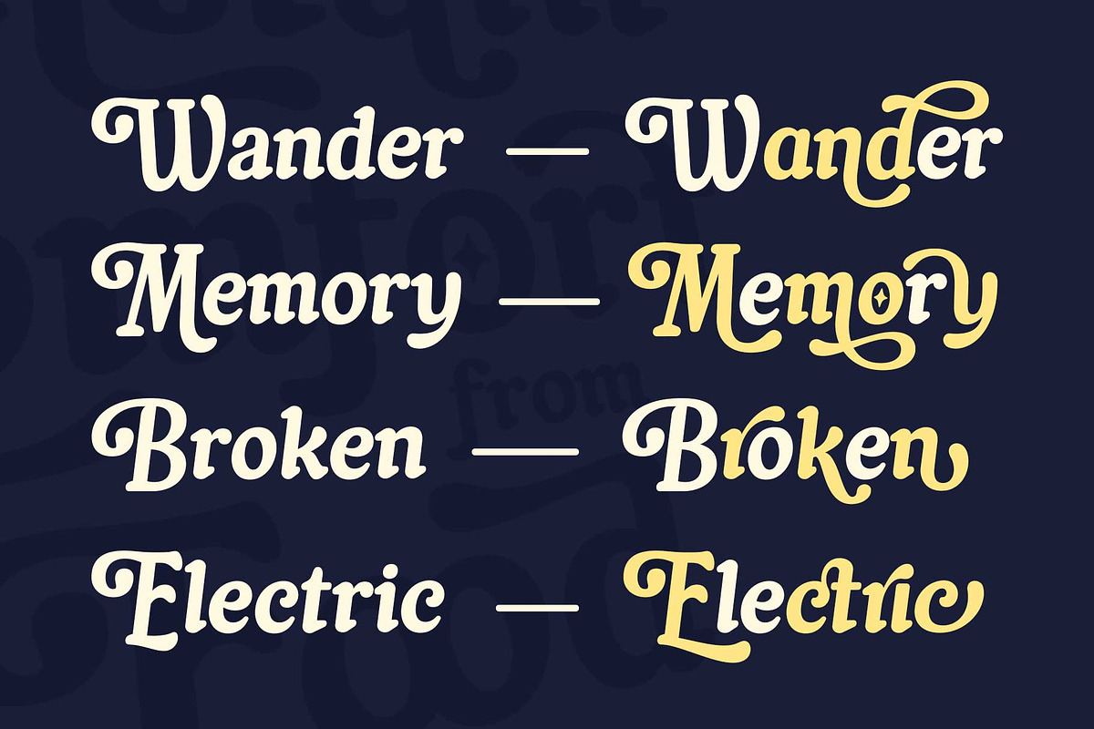 Vintage Bold Font - Billyand, a Font by Arterfak Project (Photo 12 of 15)