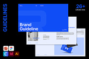Modern Brand Guidelines Presentation, a Branding & Logo Template by Templeste (Thumbnail 1 of 6)