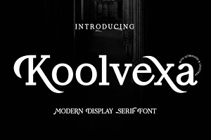 Koolvexa | A Modern Slab Serif, a Slab Serif Font by Qaratype