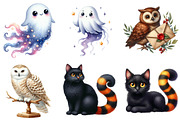 Cute Magic School Watercolor Clipart, an Illustration by Libby Wishes (Thumbnail 2 of 12)