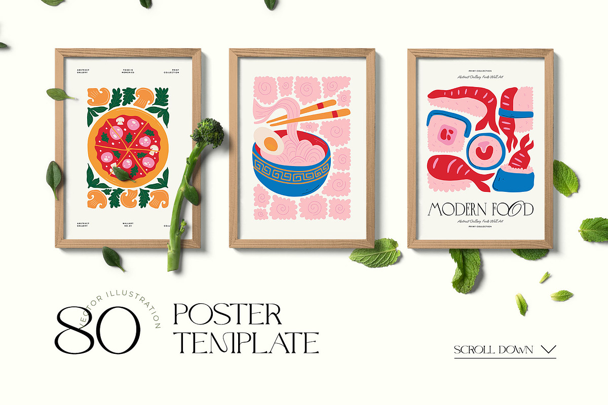 Modern Food | Wall Art Creator, an Object Graphic by Leleka.Store (Photo 4 of 15)