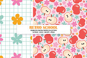 Retro School Seamless Patterns, a Pattern Graphic by Alanna Messina Design Co (Thumbnail 5 of 9)