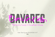 Bavares Font Duo, a Font by madeDeduk (Thumbnail 1 of 10)