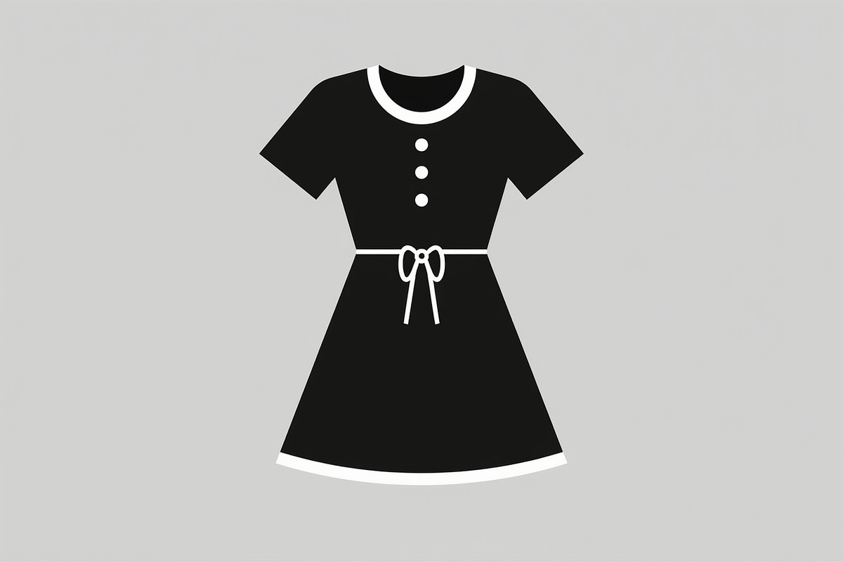 Fashion Dress Silhouettes Set, an Illustration by musafir_fashion (Photo 19 of 20)