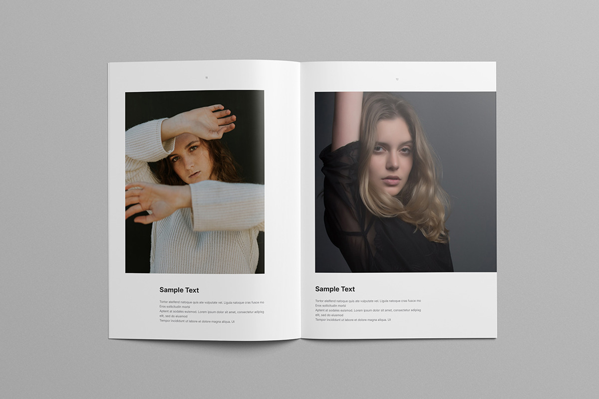 Lookbook Template | InDesign, a Brochure Template by HiveArts (Photo 6 of 11)