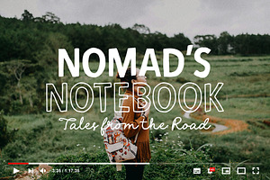 Nomads Notebook Fun Font Trio