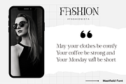 Mastfield - Modern Display Font, a Symbol Font by Sronstudio (Thumbnail 8 of 18)