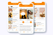 Meron e-Book  Audio Book App UI Kit, an UI Kit Template by Betush (Thumbnail 3 of 6)