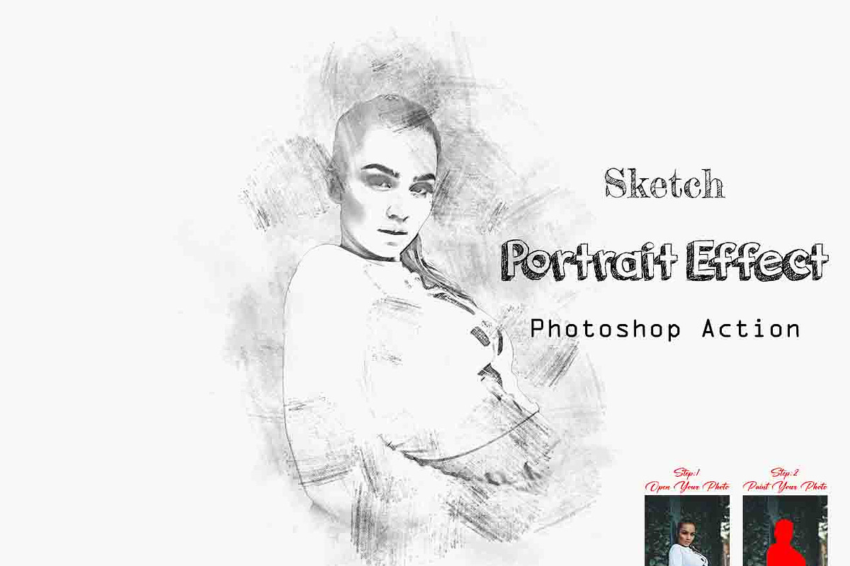 Faster Sketch Effect Ps Action, an Action Add-On by Studio Retouch (Photo 23 of 34)