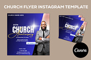 Church Flyer Canva Template, a Social Media Template by Sipi_Graphics (Thumbnail 1 of 3)