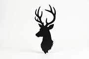 Deer Head Silhouette Vector Bundle,, an Illustration by Amazin_art (Thumbnail 15 of 19)