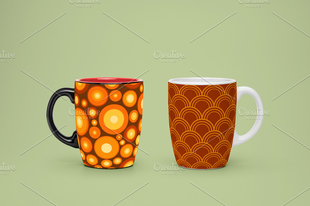 Vintage color geometric patterns, a Pattern Graphic by ExpressShop (Photo 6 of 6)